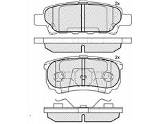 D1037-7940 MDB2612 DB1686 P54034 FD7215A GDB3341 Export High Quality Brake Pads for Spare Parts for Brake Pads