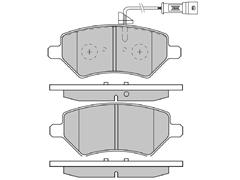 Yaolun D1674-8903 GDB7909 Brake Pad for Chinese Car CHERY ARRIZO A5 COWIN 3 Qiyun