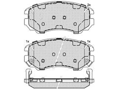 D924-7825 No Noise No Asbestos Premium Wholesale Cheap Price Car Parts Ceramic Material Disc Brake Pads 23891