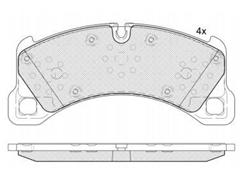 D1452-8642 / GDB2004 / 7P5698151 / 95835193930 Brake Pad for PORSCHE CAYENNE 2011-2016 / MACAN / Panamera