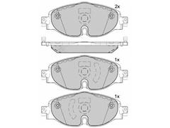 High-end Brake Disc Pad Produced by No Dust Ceramic D1760-8989 GDB2143 25086 for Nissan Brake Pad