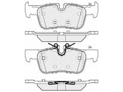 D1762-8993 34216860403 34206885547 34216859917 Brake Pad for MINI COUNTRYMAN F60 2016-