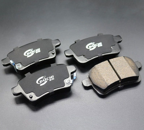 Semi-metallic Ceramic Brake Pads Rear Disc Brakes
