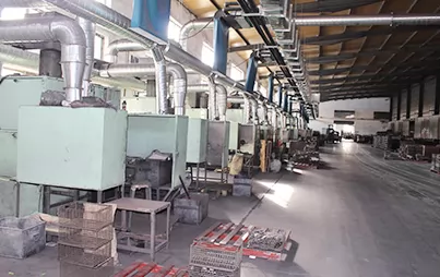 Weighting & Press forming: Backing plate and friction material bond together under high temperature.