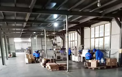 Marking, Printing, Riveting & Packing: This process marks the logo, prints some production details on the brake pad and rivets the accessories.