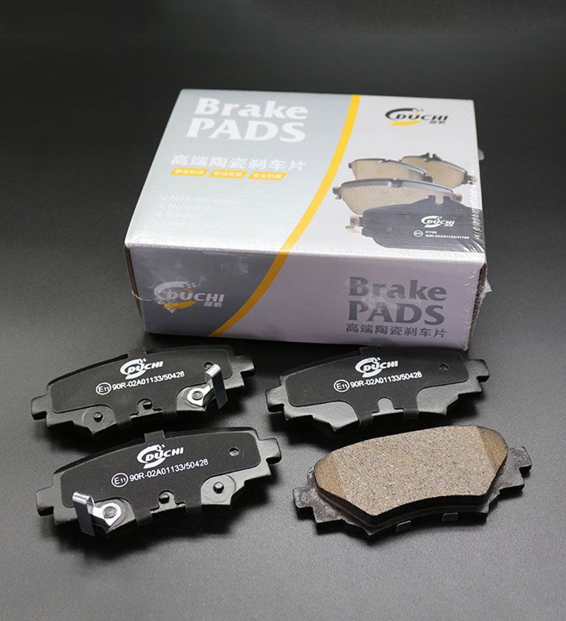 Yaolun Semi-metallic Ceramic Brake Pads Rear Disc Brakes D1722-8946 for Fiat LINEA / PANDA / Abarth