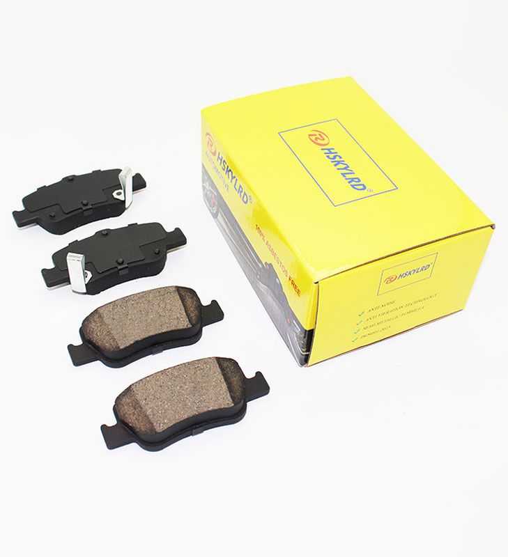 D1572 Auto Parts Ceramic Brake Pad Supplier for TOYOTA COROLLA Disc Brake Pad GDB3480