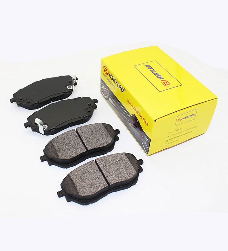 D2065-9297 / 04465-F4010 / 04465-F4020 4 Pieces One Set Brake Pad for Toyota C-HR 2018-2019