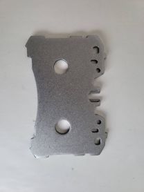 Brake pads steel back D1282 D1282-8398